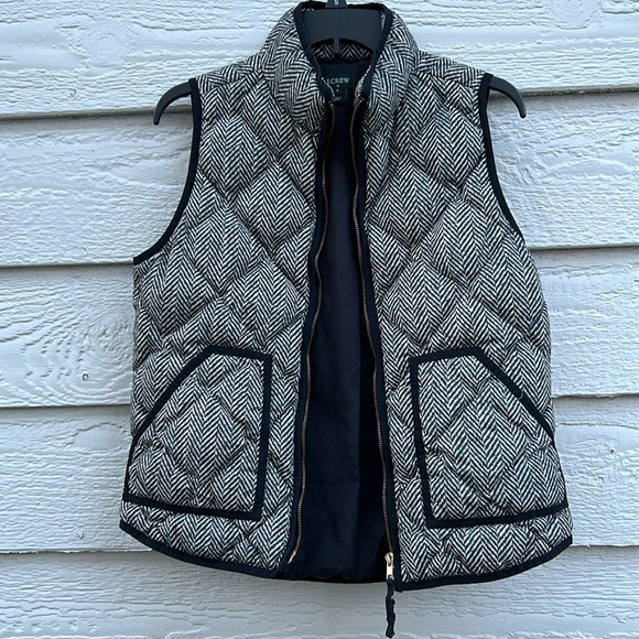 J Crew Quilted Down Puffer Vest Size Smalll - Picture 10 of 10